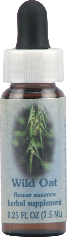 Flower Essence Services Wild Oat Herbal Supplement, 0.25 Fluid Ounce