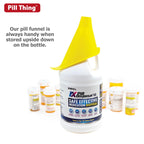 RX Pill Disposal XL, Safe Effective Solution, Destroy and Deactivate Prescription Medication Drug Medicines, XLarge 64oz Capacit
