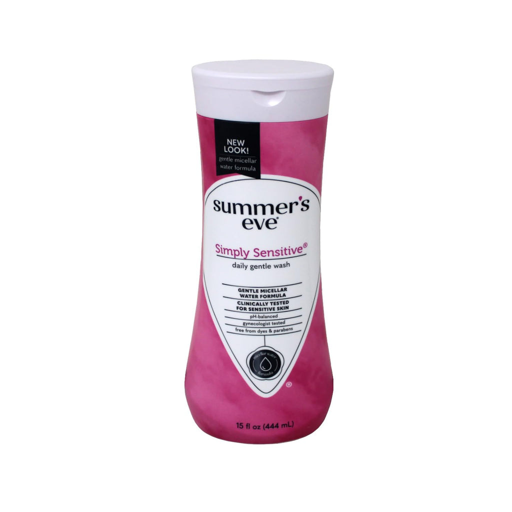 Summers Eve Cleansing Wash 15 Ounce Simply Sensitive (444ml) (2 Pack)