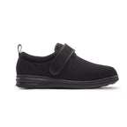 Dr. Comfort Carter Mens Diabetic Shoes-Stretchable & Washable Therapeutic Shoes-Adjustable-Easy Slip on Footwear, Black-10 X-Wid