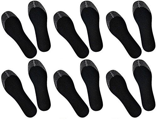 TUUFUN Wetness and Odor Absorbing Activated Charcoal Shoe Insoles to Naturally Kill Off Smelly Cause (6)