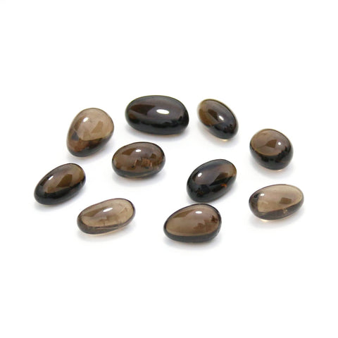 Tumbled Polished Natural Smoky Quartz Stones, Crystals and Healing Stones Quartz Bulk for Wicca, Reiki, Healing Energy, Chakra S