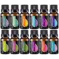 Essential Oils for Diffusers Aromatherapy Set - Top 12 Blends and Humidifier Perfect Starter Kit 6 & (10ml) Pure Scents Woman Me