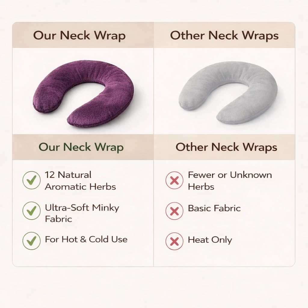 Neck Wrap | Microwavable neck Wrap | Heating Wrap for Neck