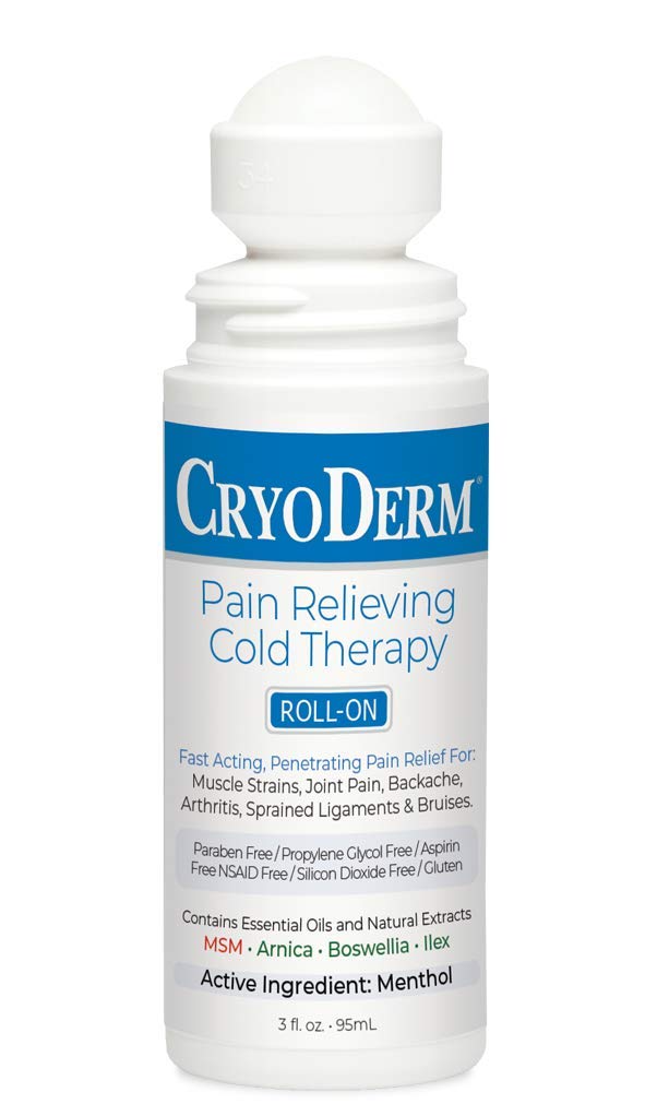 Cryoderm Cold Roll-on 3oz, 2.4 Lb