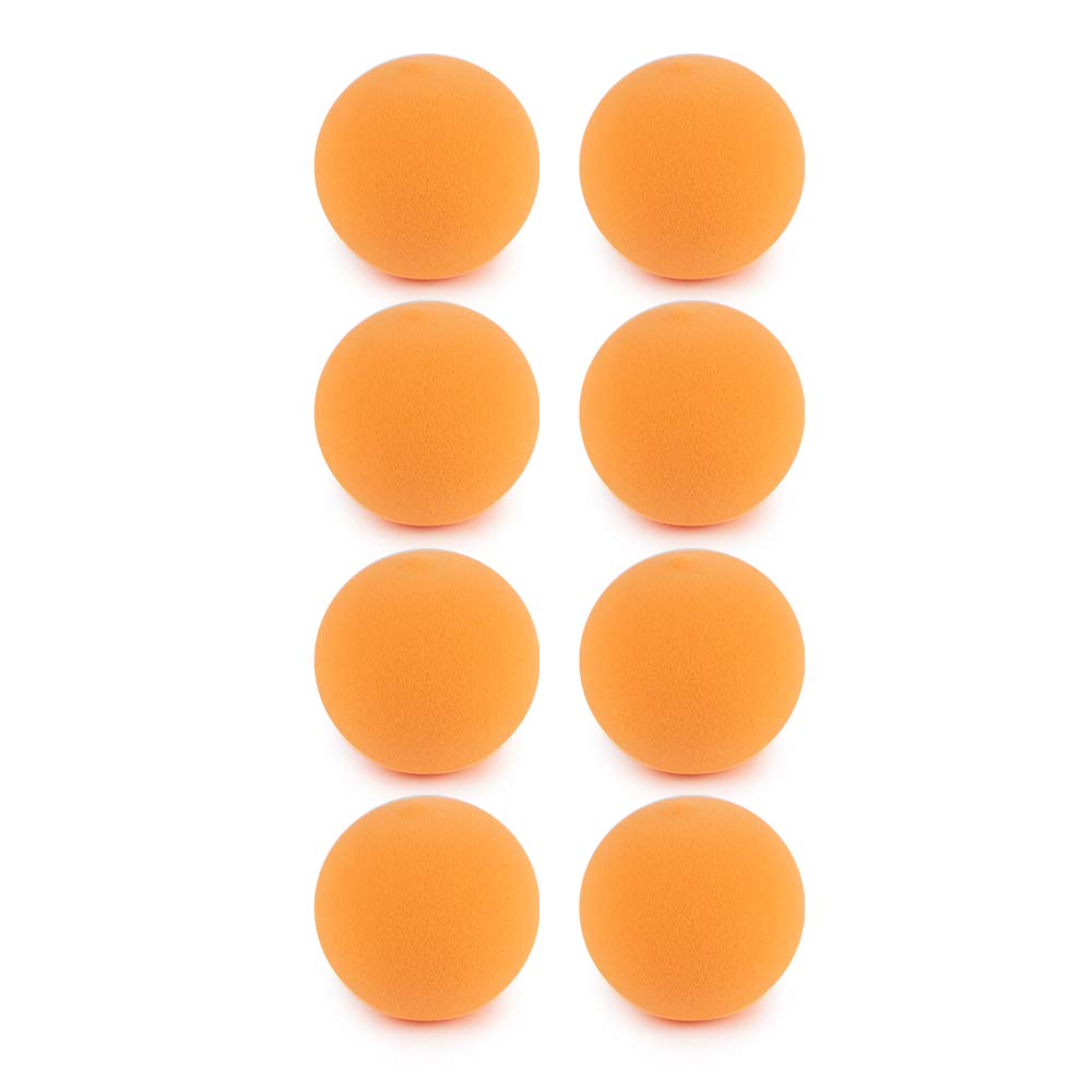 Y.J TAILS Horse Ear Plugs, Equine earplugs, Foam Ball, Block Noise, Soft and Comfortable, Reusable (Orange - 8pcs)