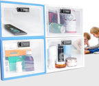 Medicine Box with Combination Locker,Lock boxes for Medication Safe Storage Cabinet, Large Lockable Box for Food,Snacks,Phone Ja