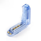 Multiple Pill Splitter, Adjustable Pill Cutter, Stainless Steel Cutting Blade & Blade Guard, with Accurate Pill Alignment, for C