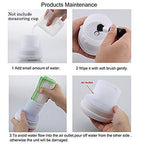 URPOWER 2nd Version Essential Oil Diffuser with Adjustable Mist Mode Waterless Auto Shut-Off and 7 Color LED Lights for Home Off