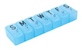 Apex 7-Day Pill Organizer Medium (Color may vary) 1 ea