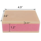 Silicone Sponge Human Skin Injection Pad Training Model, Nurse Student Practice, No Syringe Included!!!