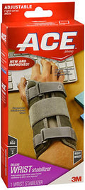 Ace Deluxe Right Wrist Stabilizer - 1 each, Pack of 3