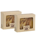 Fabulous Frannie Patchouli Essential Oil Soap Gift Set each made with Pure Essential Oil 4 Ounce (Pack of 2)