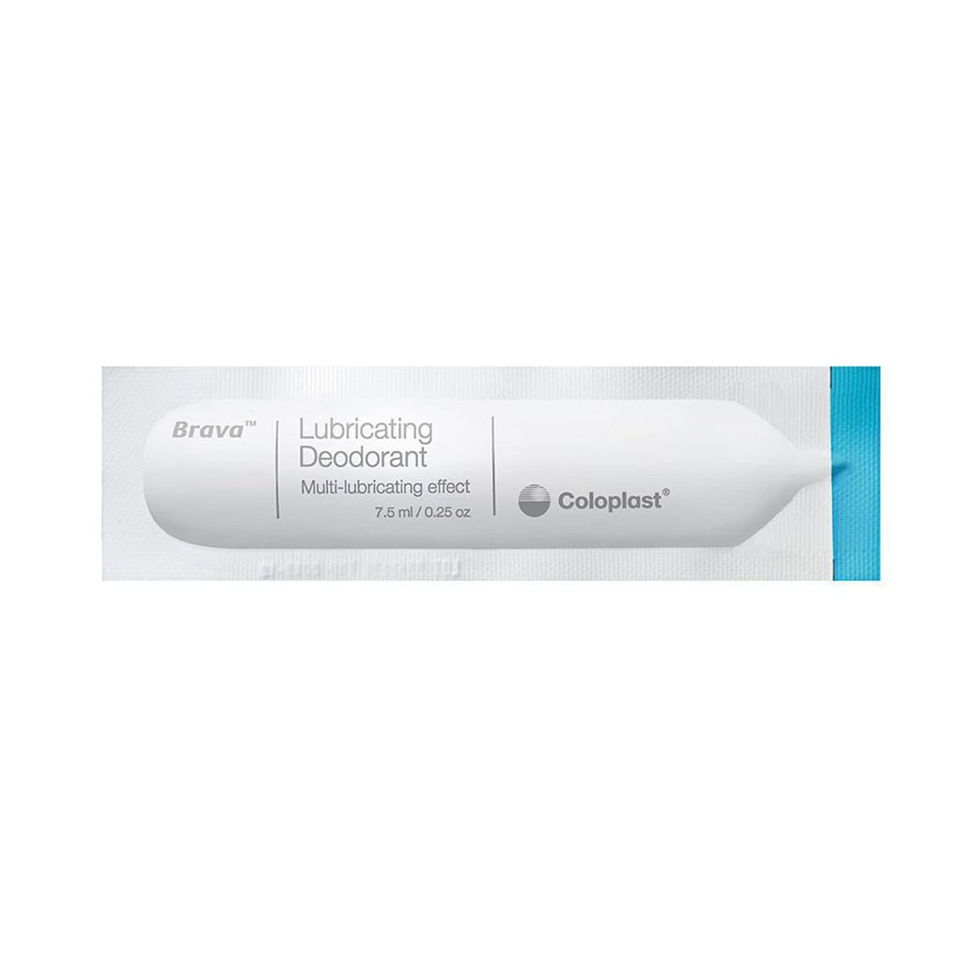 Brava Lubricating Deodorant 0.27 oz. Packet 12060, 20 Ct