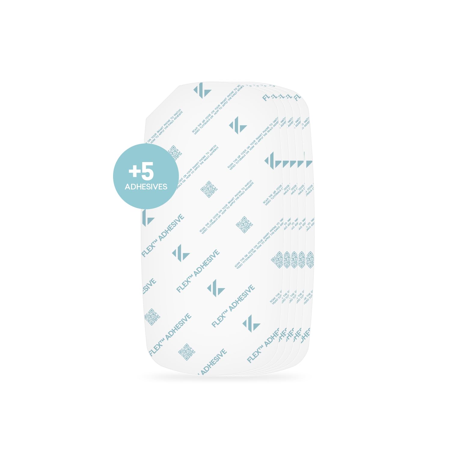 Kailo Flex Patch Adhesive Refill - Discomfort Relief Reusable Adhesives - Double-Sided Adhesive for Foot, Knee, Back & More - Re