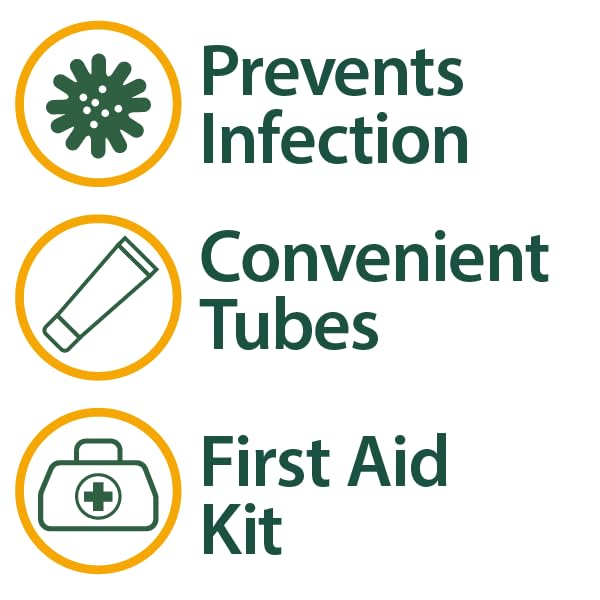 Globe (3 Pack 1oz Triple Antibiotic Ointment, First Aid Ointment for Minor Scratches and Wounds and Prevents Infection, Compare