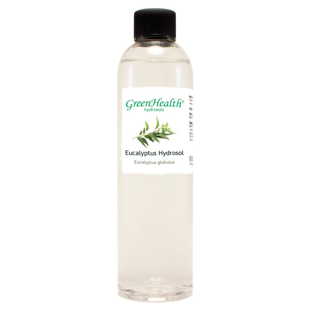 Eucalyptus Hydrosol (Floral Water) - 8 fl oz Plastic Jug w/Cap - 100% Pure (NOT Oil)