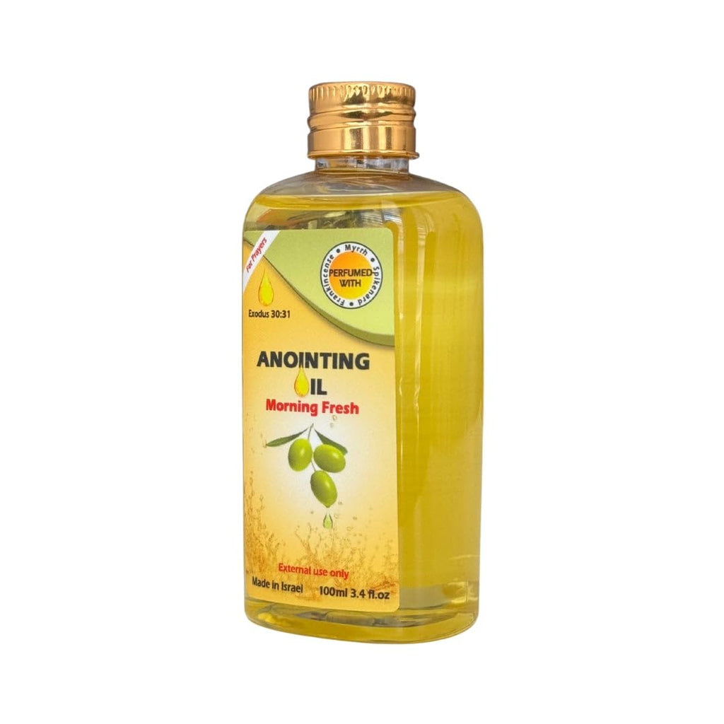 Frankincense Myrrh & Spikenard Anointing Oil from Israel - Scent of Galilee Perfume Holy Oil for Prayer 100ml / 3.38oz