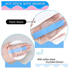 Nuanchu 48 Pack Sensor Covers Compatible with Freestyle Libre 1/2/3,Waterproof CGM Sensor Patches, Glucose Monitor Protector Lon