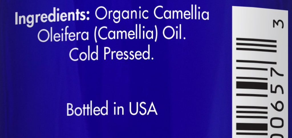 Zongle USDA Certified Organic Camellia Oil, Camellia Oleifera, 1 OZ