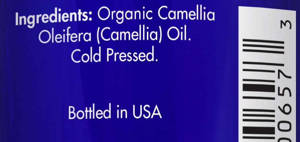 Zongle USDA Certified Organic Camellia Oil, Camellia Oleifera, 1 OZ