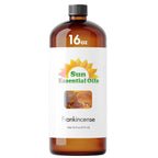 Sun Essential Oils 16oz Frankincense Essential Oil for Diffuser, Soaps & Lotions - Bulk Pure Frankincense Aromatherapy Oil