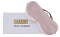 ZIMASILK 100% 22 Momme Pure Mulberry Silk Sleep Mask,Filled with 100% Mulberry Silk,Silk Wrapping Strap- Super Soft & Comfortabl