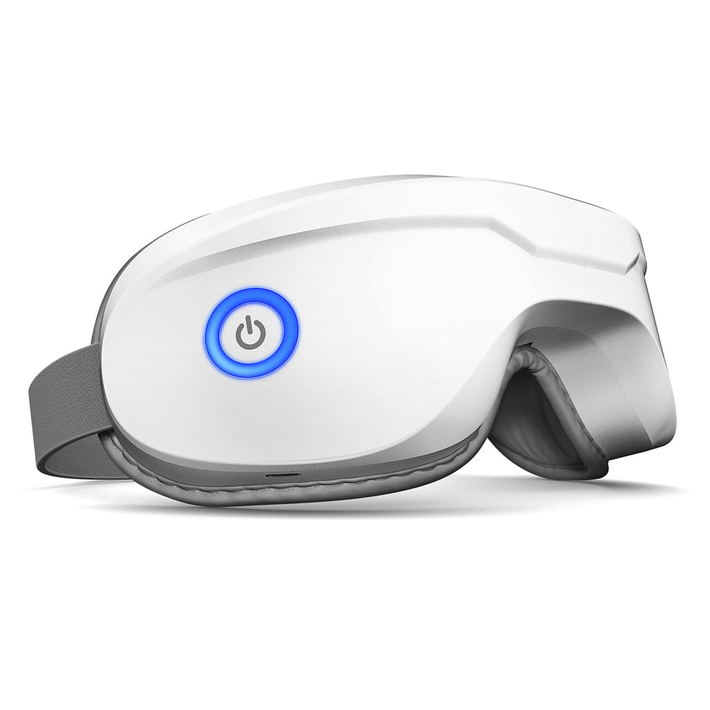 Eye Massager with Heat, Heated Eye Mask with Bluetooth Music, Face Massager, Eye Care Gift for Women, Eye Mask for Relax Eye, Re