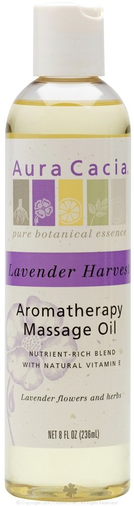 AURA CACIA Body Oil,Relaxing LAVENDR, 8 FZ2