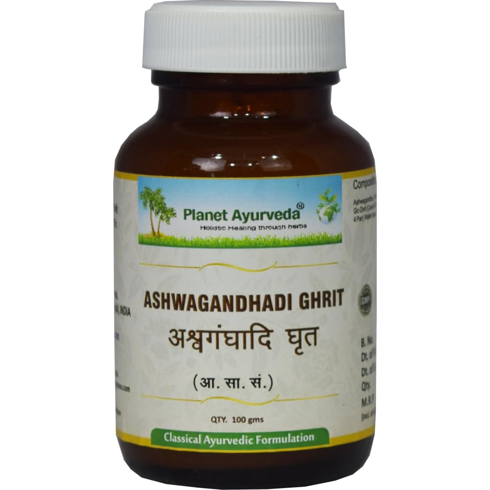 Planet Ayurveda Ashwagandhadi Ghrit 100 Gm