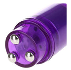 Finever Small Mini Massager Portable Pen for Body Face, Neck, Head,Back Massage with 4 Heads (1PK Purple)