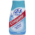 Colgate 2n1 Icy Blast Tp Size 4.6z Whitening Gel Toothpaste & Mouthwash, Mint Flavor, 4 Count