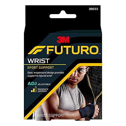 Futuro Sport Adjustable Wrist Support 09033EN, Adjustable (Pack of 2)