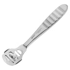 YNR Stainless Steel Foot Scraper & Callus Shaver for Feet, Pedicure Hard Skin Remover Tool with Callus Shaver Blades, Foot File 