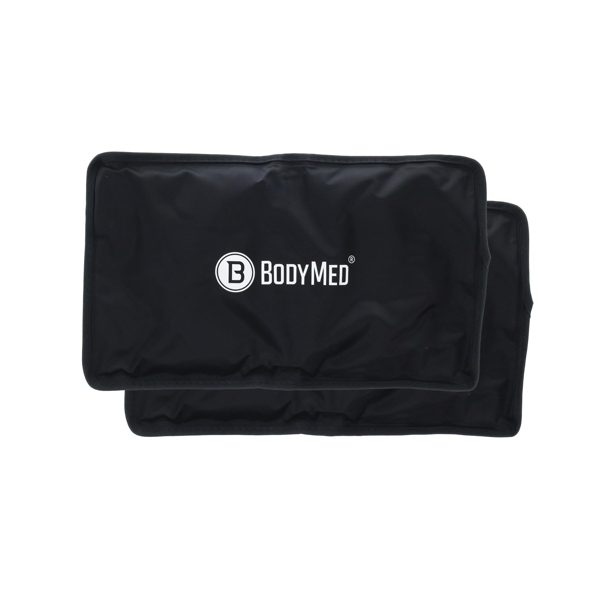 BodyMed Reusable Gel Ice Pack Cold Compress (2-Pack) for Back, Shoulder, Neck, & Knee - Professional Grade Cold Therapy for Inju
