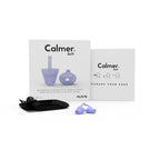 Flare Calmer Soft - Ear Plugs Alternative - Reduce Annoying Noises Without Blocking Sound - Soft Reusable Silicone - Purple