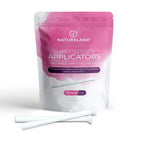 Natureland [10 Pack] Vaginal Suppository Applicators for Women, Soft Tip Auxiliary Tool for Pills, and pH Balance Tablet Supposi