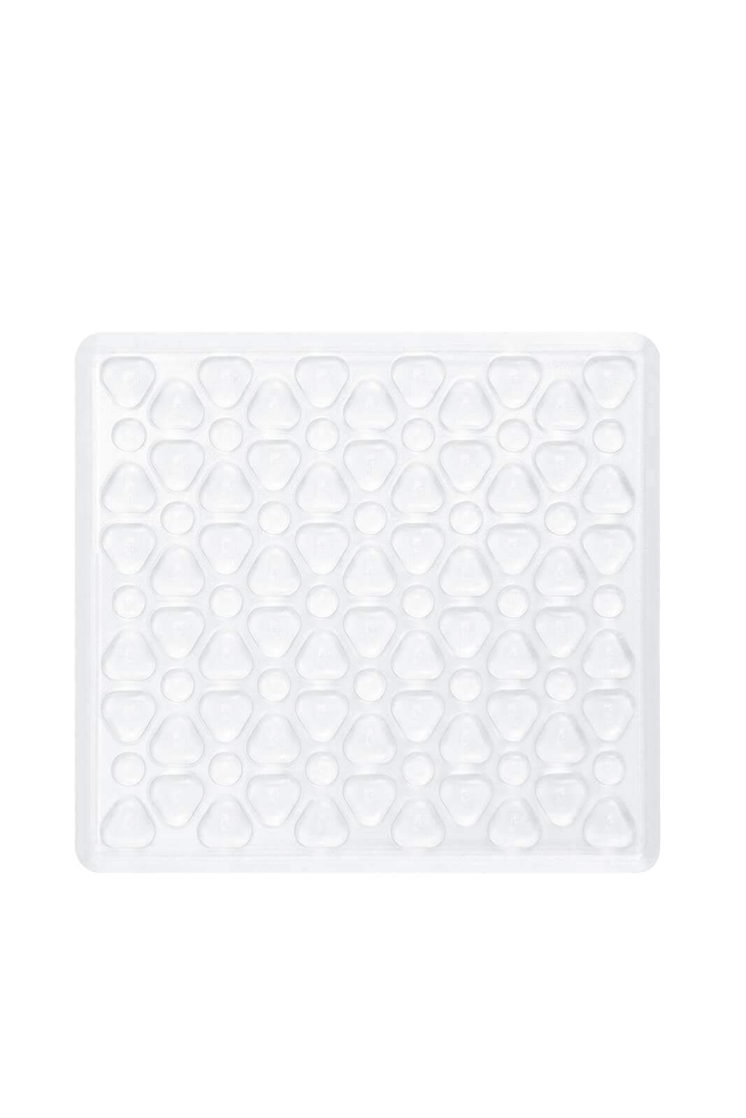 Amoena Lymph Flow Silicone Pressure Pad - Compression Pad - Supports/Stimulates Lymp Flow - 100 x 110 mm - one Size, 2 Pack Clea