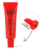 Lucas Papaw Ointment - 4 Tubes of 15g Each with Lip Applicator - Multipurpose Skin Relief - Made in Australia
