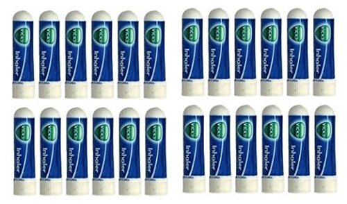 Vicks Nasal Inhaler 24 pack -Great for Cold, Sinus & Allergy
