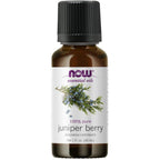 NOW Essential Oils, Juniper Berry Oil, Restoring Aromatherapy Scent, Steam Distilled, 100% Pure, Vegan, Child Resistant Cap, 1-O