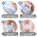 Nuanchu 48 Pack Sensor Covers Compatible with Freestyle Libre 1/2/3,Waterproof CGM Sensor Patches, Glucose Monitor Protector Lon