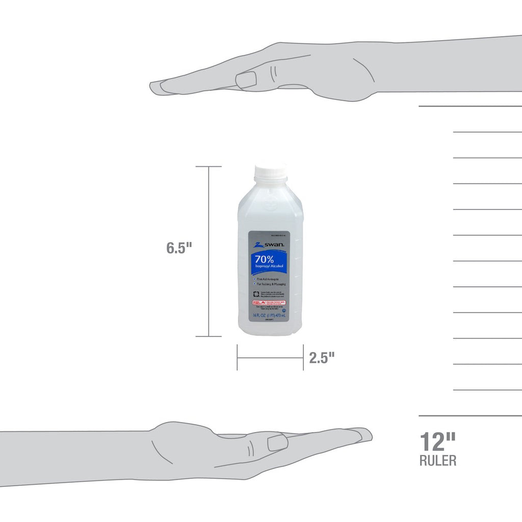Swan Isoprophyl Alcohol, 70% 16 oz