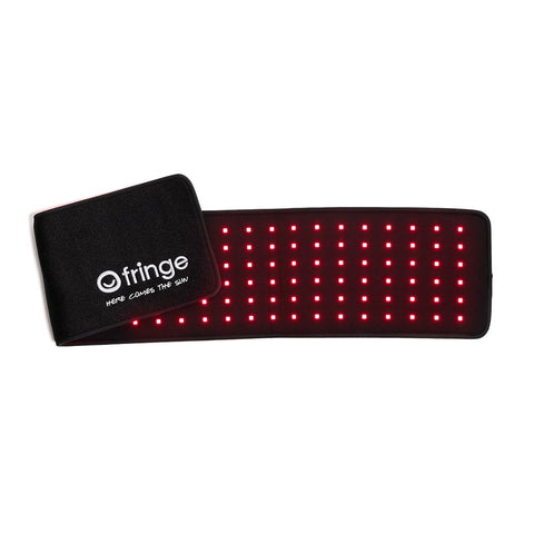Fringe Red Light Therapy Extra Long Wrap, Wireless, Both Red Light 660nm and Infrared Light 850nm, 360 LED Lights, Sports Recove