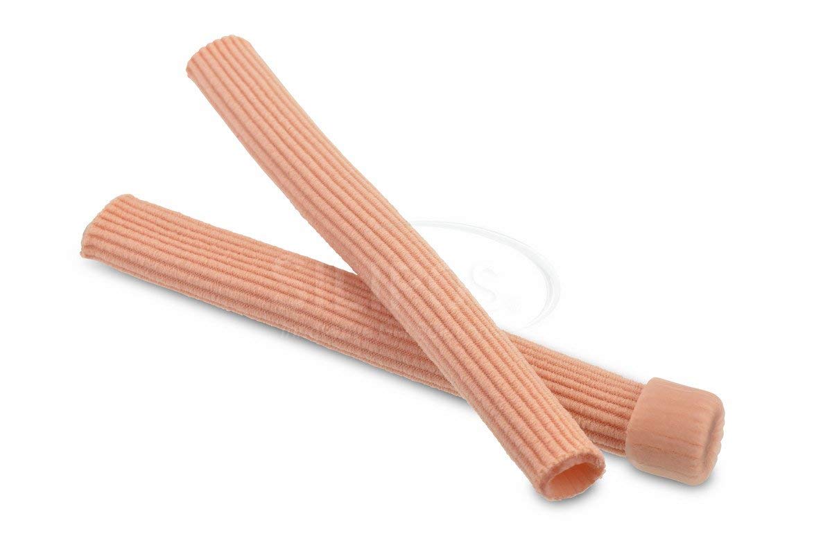 Silipos Gel Ribbed Tubing for Corns, Blisters, Hammertoes, Calluses, and Ingrown Nails on Fingers and Toes, Item 10875, 1    Dia