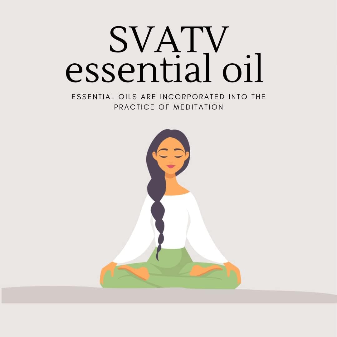 SVATV Cinnamon Essential Oil Therapeutic Grade Aromatherapy Oils Fragrance Oil for Diffuser Yoga Massage & DIY Personal Care 10