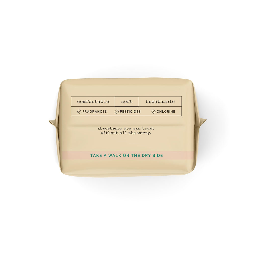 The Honey Pot Company - Incontinence Pads for Women - 80ct - Non-Herbal Panty Liners - Bladder Leak Control - Organic Cotton Cov