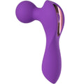 Pinkmini Electric Facial Massager for Face and Neck, Powerful - Waterproof - Handheld Mini Massage Tool (Purple)