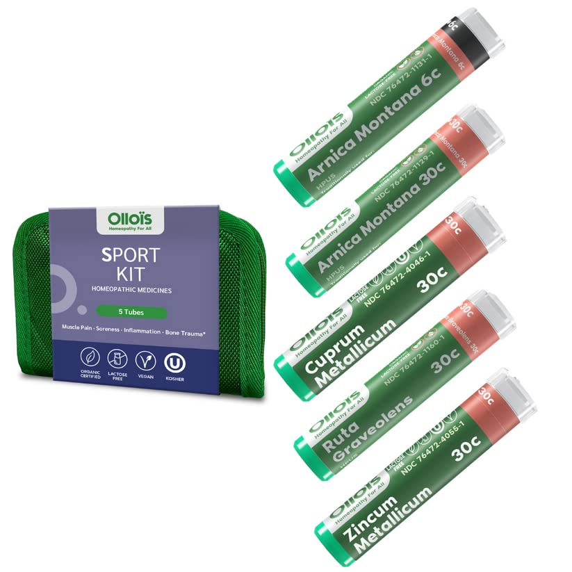 OLLOIS Sport Kit  Homeopathic Medicine  5 Tubes