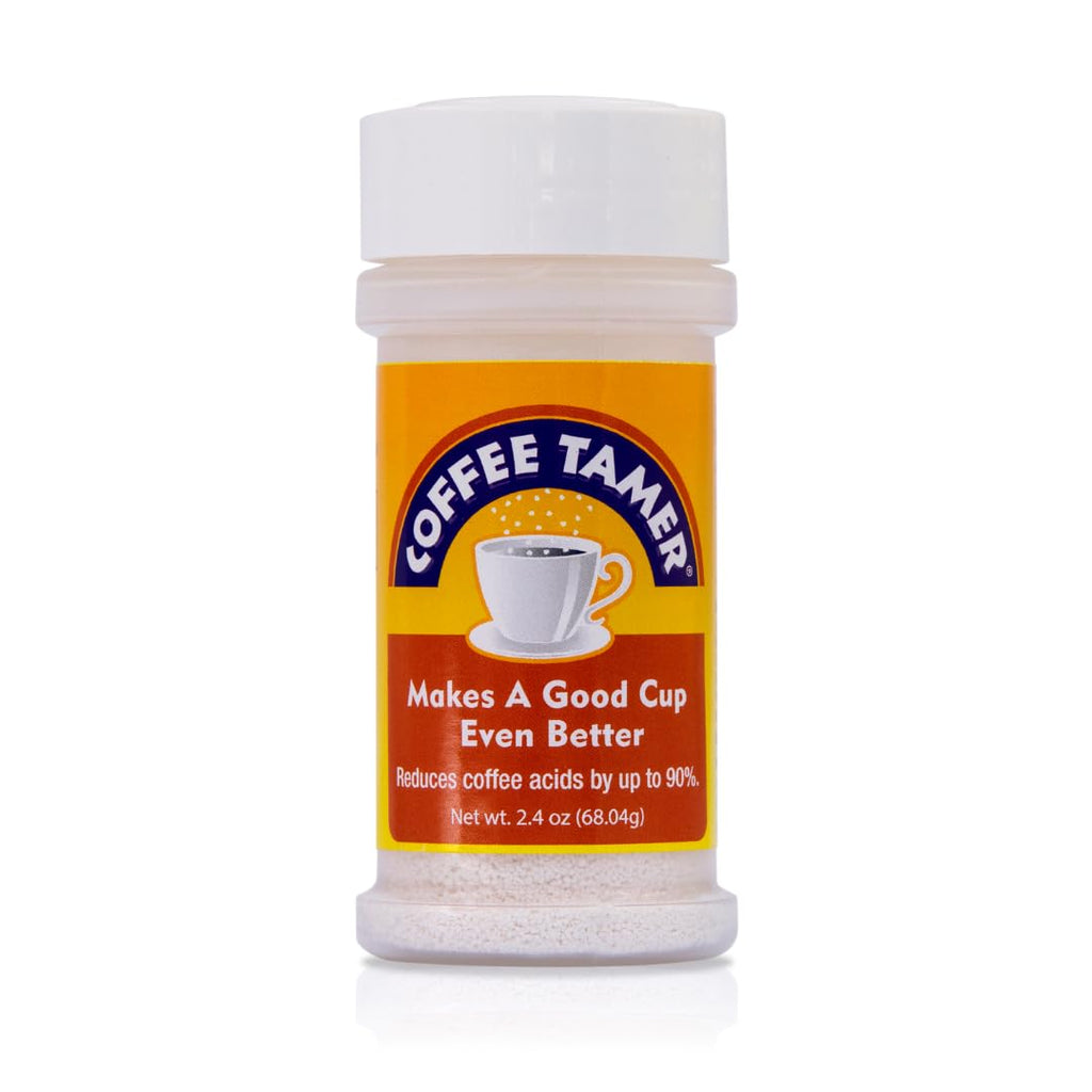 Coffee Tamer Coffee Acid Reducing Granules - Reduces Coffee Acids by up to 90% - All-Natural Minerals - Keto Friendy - Sugar Fre